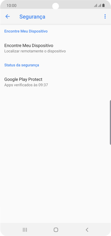 Pressione Encontre Meu Dispositivo. Pressione Encontre Meu Dispositivo.