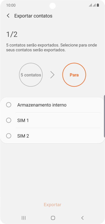 Pressione o chip desejado. Pressione o chip desejado.