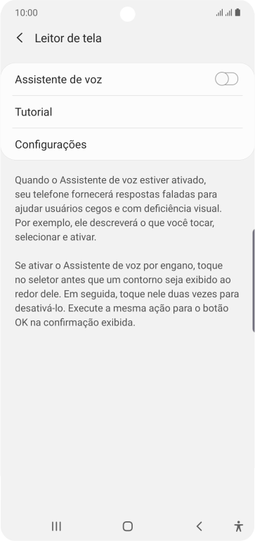 Pressione Configurações. Pressione Configurações.
