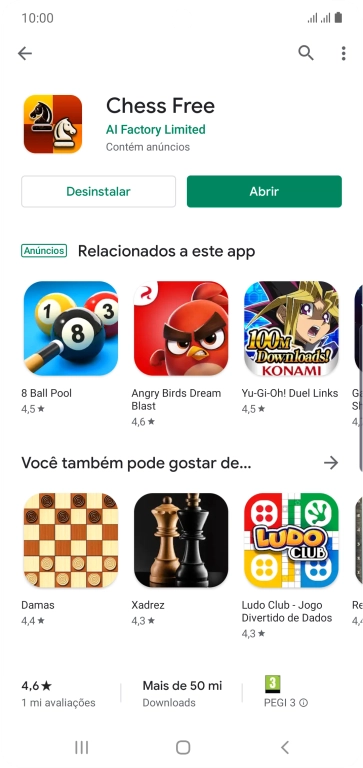 Pressione a tecla de início para finalizar e voltar à tela inicial. Pressione a tecla de início para finalizar e voltar à tela inicial.