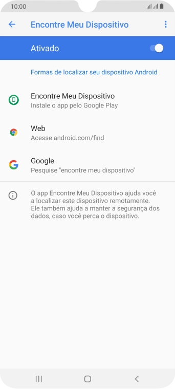 Pressione a tecla de início para finalizar e voltar à tela inicial. Pressione a tecla de início para finalizar e voltar à tela inicial.