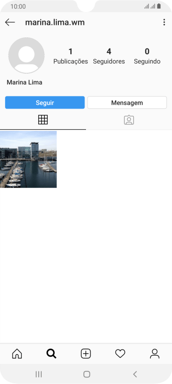 Pressione Seguir. Pressione Seguir.
