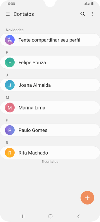 Deslize para a direita a partir do lado esquerdo da tela. Deslize para a direita a partir do lado esquerdo da tela.