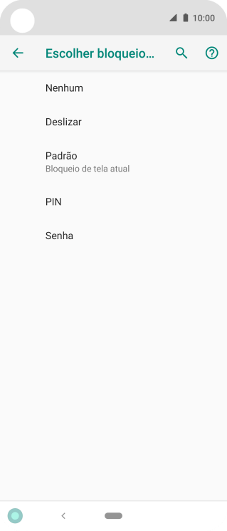Pressione Nenhum. Pressione Nenhum.