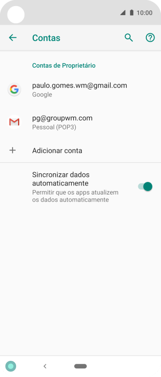 Pressione a tecla de início para finalizar e voltar à tela inicial. Pressione a tecla de início para finalizar e voltar à tela inicial.