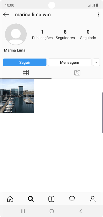 Pressione Seguir. Pressione Seguir.