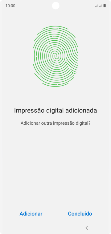 Pressione Concluído. Pressione Concluído.