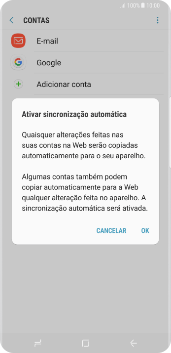 Pressione OK para ativar a função. Pressione OK para ativar a função.