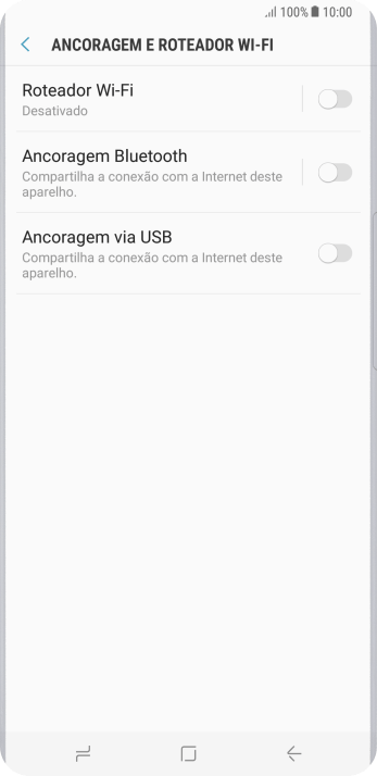 Pressione Roteador Wi-Fi. Pressione Roteador Wi-Fi.