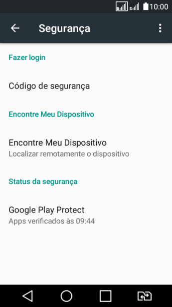 Pressione Encontre Meu Dispositivo. Pressione Encontre Meu Dispositivo.