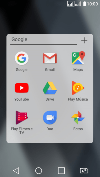 Pressione YouTube. Pressione YouTube.