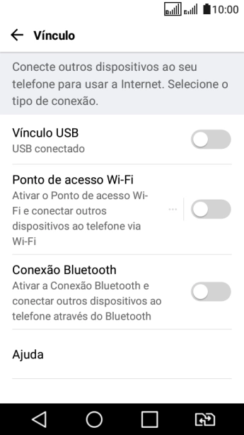 Pressione Ponto de acesso Wi-Fi. Pressione Ponto de acesso Wi-Fi.