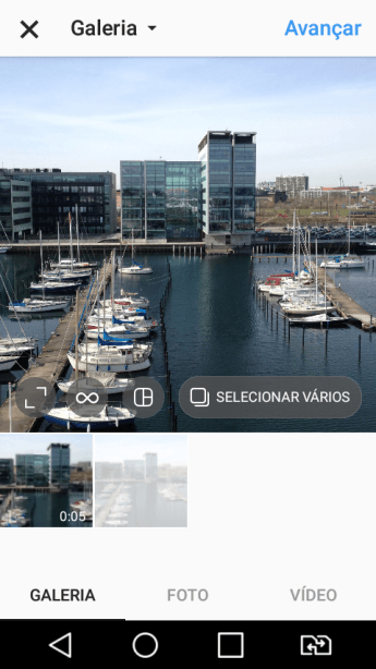 Pressione GALERIA, e navegue até a foto ou vídeo desejado. Pressione GALERIA, e navegue até a foto ou vídeo desejado.