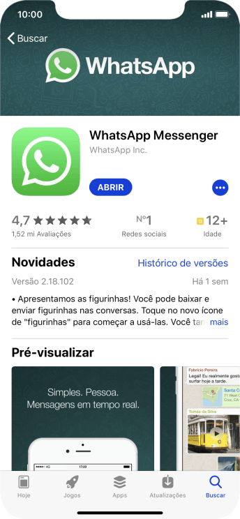 Deslize para cima a partir da parte de baixo da tela para voltar para a tela inicial. Deslize para cima a partir da parte de baixo da tela para voltar para a tela inicial.