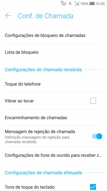 Pressione Encaminhamento de chamadas. Pressione Encaminhamento de chamadas.