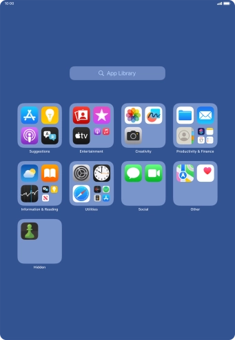 Press and hold the required app. Press and hold the required app.