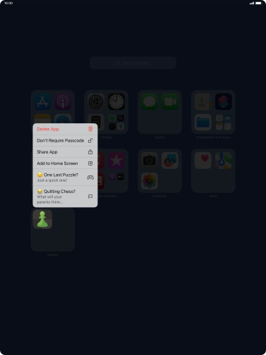 Press Don't Require Passcode. Press Don't Require Passcode.