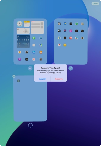 Press Remove. Press Remove.