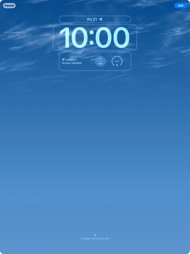 To customise the way the lock screen date is displayed, press the date widget and follow the instructions on the screen to find the required widget display mode. To customise the way the lock screen date is displayed, press the date widget and follow the instructions on the screen to find the required widget display mode.