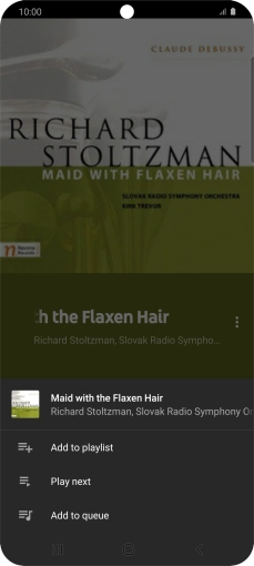 Press Add to playlist. Press Add to playlist.