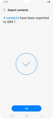 Press OK. Press OK.