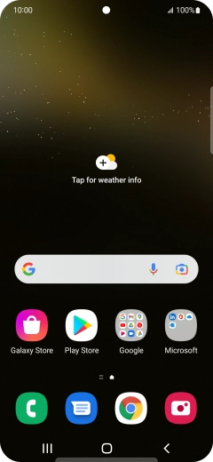 Slide two fingers downwards starting from the top of the screen. Slide two fingers downwards starting from the top of the screen.