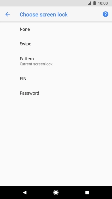 Press None and follow the instructions on the screen to turn off use of phone lock code. Press None and follow the instructions on the screen to turn off use of phone lock code.