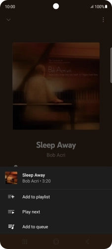 Press Add to playlist. Press Add to playlist.