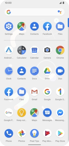 Press Gmail. Press Gmail.