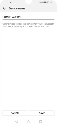Key in the required Wi-Fi hotspot name and press SAVE. Key in the required Wi-Fi hotspot name and press SAVE.