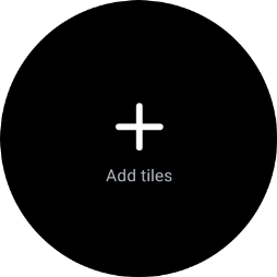 Press Add tiles. Press Add tiles.