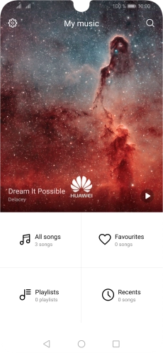 Press All songs. Press All songs.