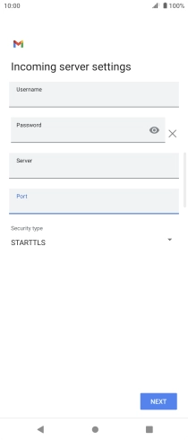 Press the drop down list below Press the drop down list below