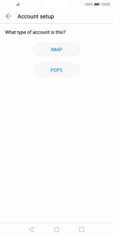 Press POP3. Press POP3.