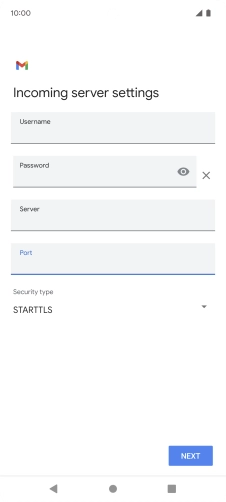 Press the drop down list below Press the drop down list below