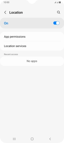 Press App permissions. Press App permissions.
