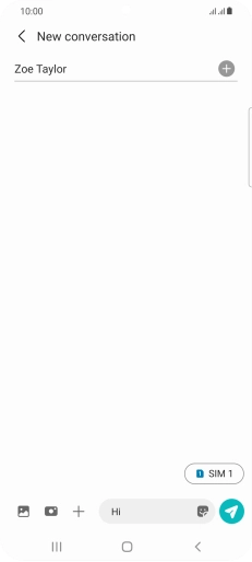 Press the picture icon. Press the picture icon.