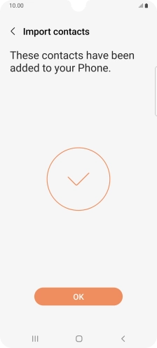 Press OK. Press OK.