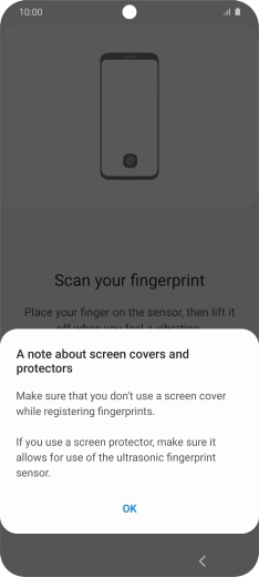 Press OK. Press OK.