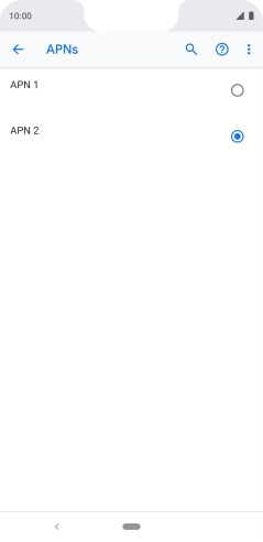 Press the Home key to return to the home screen. Press the Home key to return to the home screen.