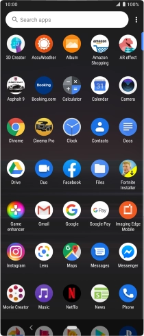 Press Gmail. Press Gmail.
