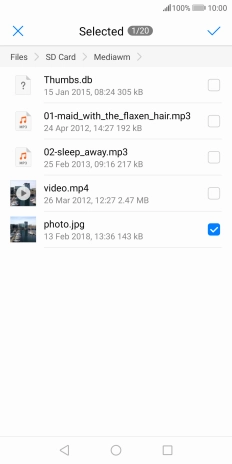Press the save icon. Press the save icon.