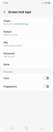 Press Fingerprints. Press Fingerprints.