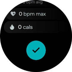 Press the confirm icon. Press the confirm icon.