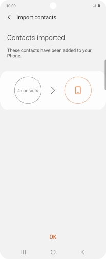 Press OK. Press OK.