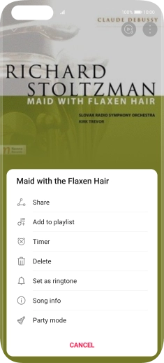 Press Add to playlist. Press Add to playlist.