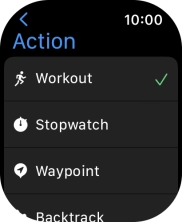 Press the required setting. Press the required setting.