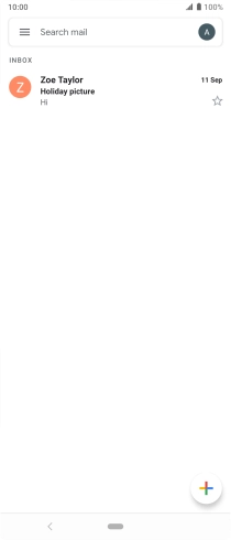 Press the profile icon. Press the profile icon.