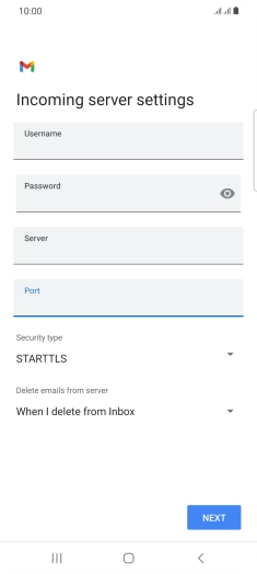 Press the drop down list below Press the drop down list below