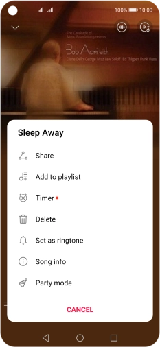 Press Add to playlist. Press Add to playlist.